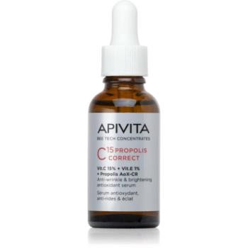 Apivita Bee Tech Concentrates C15 Propolis Correct Serum antioxidáns feszesítő arcszérum 30 ml kép