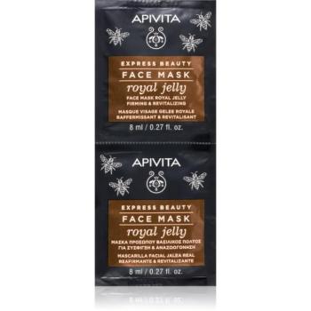 Apivita Express Beauty Anti-aging Face Mask Royal Jelly revitalizáló arcmaszk feszesítő hatással 2x8 ml kép