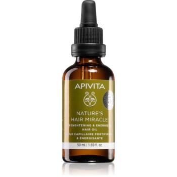 Apivita Nature's Hair Miracle Strengthening Hair Oil olaj a haj megerősítésére 50 ml kép