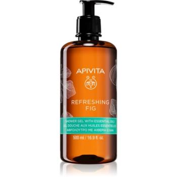 Apivita Refreshing Fig Shower Gel felfrissítő tusfürdő gél esszenciális olajokkal 500 ml kép