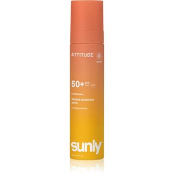 Attitude Sunly Tropical Coco ásványi napozó spray SPF 50+ 75 ml kép