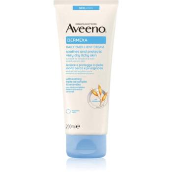 Aveeno Dermexa Daily Emollient Cream hidratáló krém a száraz és érzékeny bőrre 200 ml kép
