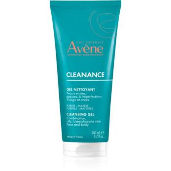 Avène Cleanance Cleansing Gel tisztító gél az aknéra hajlamos zsíros bőrre 200 ml kép