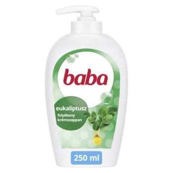 Baba folyékony krémszappan antibakteriális összetevővel eukaliptu... kép