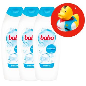 Baba Habfürdő Lanolin 3x750ml + Ajándék Gumikacsa kép