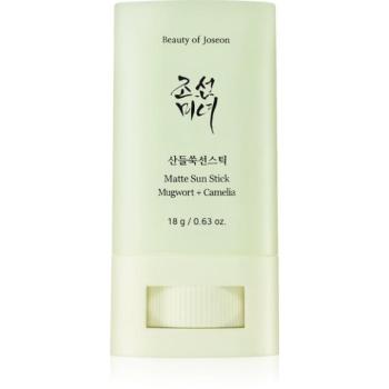 Beauty of Joseon Matte Sun Stick Mugwort + Camelia napozó krém stift SPF 50+ 18 g kép