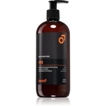 Beviro Natural Body Wash 1918 fürdőgél férfiaknak 250 ml kép