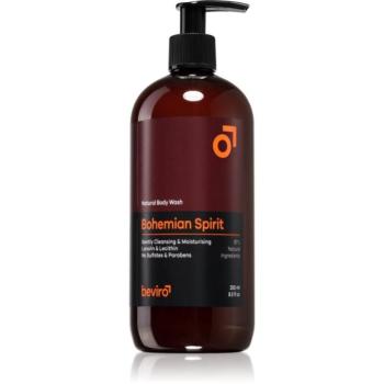 Beviro Natural Body Wash Bohemian Spirit fürdőgél férfiaknak 250 ml kép
