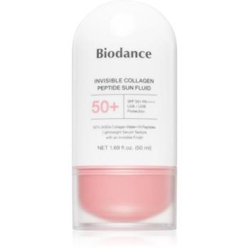 Biodance Invisible Collagen Peptide Sun Fluid napozótej kollagénnel SPF 50+ 50 ml kép