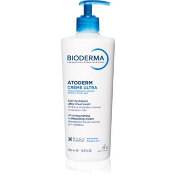 Bioderma Atoderm Créme Ultra tápláló testápoló krém normál és száraz érzékeny bőrre parfümmentes 500 ml kép