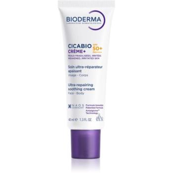 Bioderma Cicabio Créme+ SPF 50+ arckrém SPF 50+ 40 ml kép