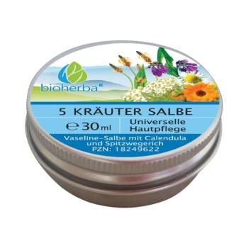 Bioherba 5 gyógynövényes univerzális bőrkenőcs – 30 ml kép