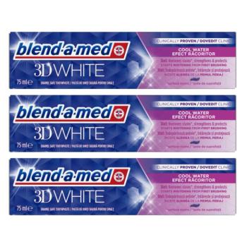 Blend-a-med 3D White Cool Water Fogkrém 3x75ml kép