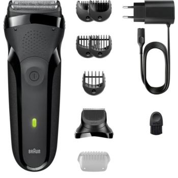 Braun Series 3 300 elektromos borotválkozó készülék Black 1 db kép
