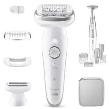 Braun Silk-épil 9 9-241 epilátor teljesen flexibilis fejjel vizes és száraz borotválkozáshoz 1 db kép