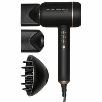 Cecotec 04227 Bamba IoniCare 6000 RockStar Ice Ionos Hajszárító, Fekete kép
