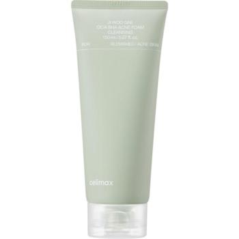 celimax Ji Woo Gae Cica BHA Acne Foam Cleansing mélyisztító hab problémás és pattanásos bőrre 150 ml kép