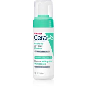 CeraVe Cleansers Balancing Air Foam Cleanser tisztító hab normál és kombinált bőrre 148 ml kép
