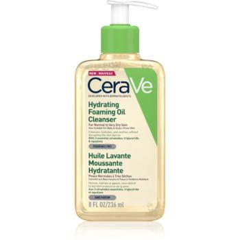 CeraVe Cleansers Hydrating Foaming Oil Cleanser tisztító olaj hidratáló hatással 236 ml kép
