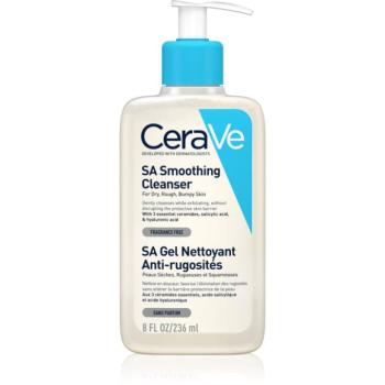 CeraVe Cleansers SA Smoothing Cleanser tisztító és puhító gél száraz bőrre 236 ml kép