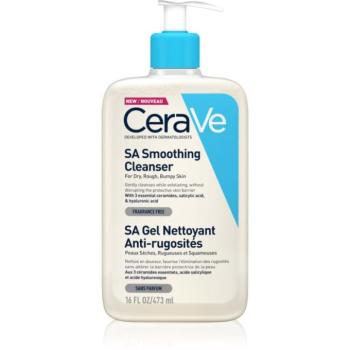 CeraVe Cleansers SA Smoothing Cleanser tisztító és puhító gél száraz bőrre 473 ml kép