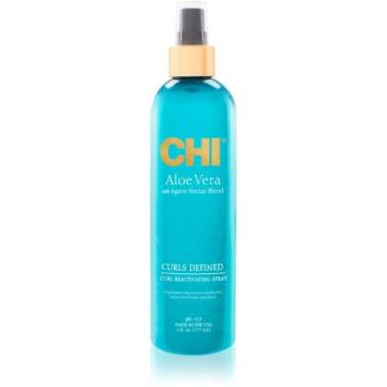 CHI Aloe Vera Curl Reactivating hidratéló spray a hullámos és göndör hajra 177 ml kép