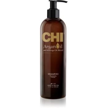 CHI Argan Oil Shampoo tápláló sampon száraz és sérült hajra 340 ml kép
