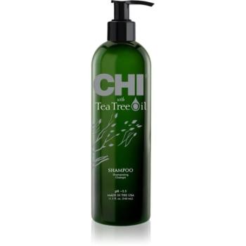 CHI Tea Tree Oil Shampoo sampon zsíros hajra és fejbőrre 340 ml kép