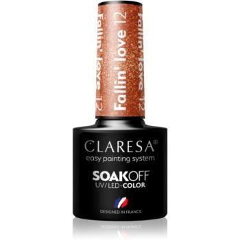 Claresa SoakOff UV/LED Color Fallin' Love géles körömlakk 5 g kép