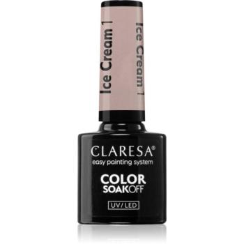 Claresa SoakOff UV/LED Color Ice Cream géles körömlakk 5 g kép