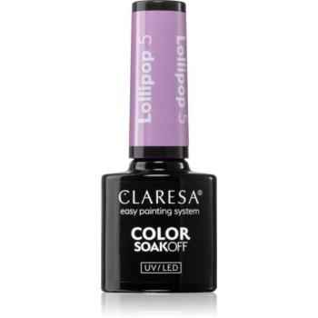 Claresa SoakOff UV/LED Color Lollipop géles körömlakk árnyalat 5 g kép