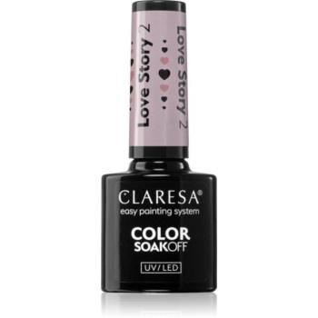 Claresa SoakOff UV/LED Color Love Story géles körömlakk árnyalat 2 5 g kép