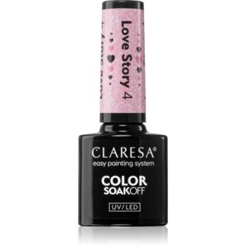 Claresa SoakOff UV/LED Color Love Story géles körömlakk árnyalat 4 5 g kép
