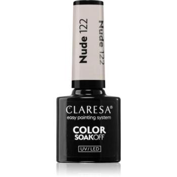 Claresa SoakOff UV/LED Color Nude géles körömlakk árnyalat 122 5 g kép