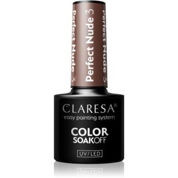 Claresa SoakOff UV/LED Color Perfect Nude géles körömlakk 5 g kép