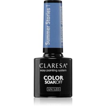 Claresa SoakOff UV/LED Color Summer Stories géles körömlakk árnyalat 1 5 g kép