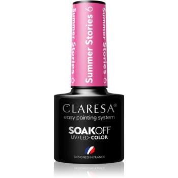 Claresa SoakOff UV/LED Color Summer Stories géles körömlakk árnyalat 6 5 g kép