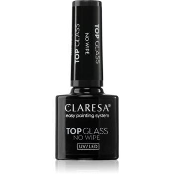Claresa UV/LED Top Glass No Wipe fényvédő fedő zselés lakk 5 g kép