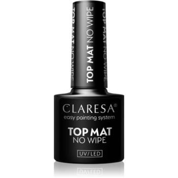 Claresa UV/LED Top Mat No Wipe fedő gél lakk matt hatású 5 g kép