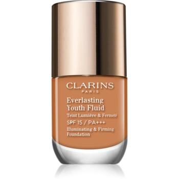 Clarins Everlasting Youth Fluid Foundation élénkítő make-up SPF 15 árnyalat 112 Amber 30 ml kép
