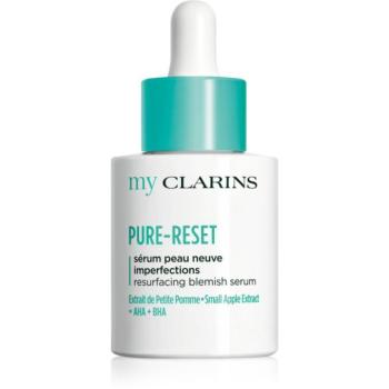 Clarins My Clarins Pure-Reset Resurfacing Blemish Serum regeneráló szérum az aknéra hajlamos zsíros bőrre 30 ml kép