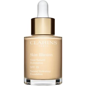Clarins Skin Illusion Natural Hydrating Foundation világosító hidratáló make-up SPF 15 30 ml kép