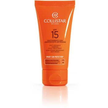 COLLISTAR Anti-Wrinkle Tanning Face Treatment SPF 15 50 ml kép