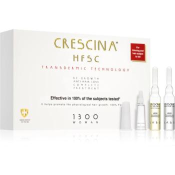Crescina Transdermic 1300 Re-Growth and Anti-Hair Loss hajnövekedés és hajhullás elleni ápolás hölgyeknek 20x3.5 ml kép