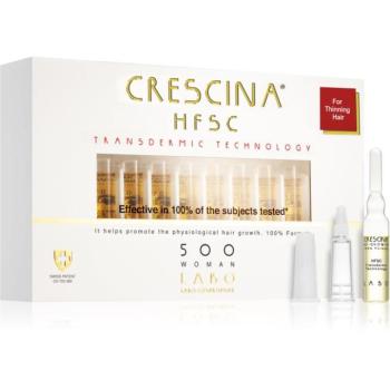 Crescina Transdermic 500 Re-Growth hajnövekedést serkentő ápolás hölgyeknek 20x3,5 ml kép