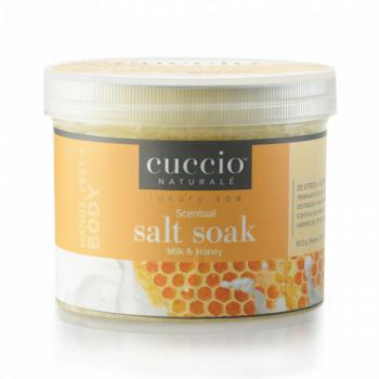 Cuccio Tengeri Sófürdő Tejjel és Mézzel - Scentual Salt Soak Milk & Honey (822 g) kép