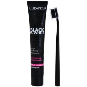 CURAPROX Black Is White Light Pack + 8 ml Black Is White fogkrém kép