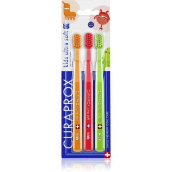 Curaprox CS Kids fogkefe gyermekeknek 3 db kép