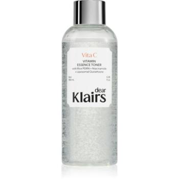 Dear Klairs Freshly Juiced Vitamin Essence Toner gyengéd arctonikum élénk és hidratált bőr 180 ml