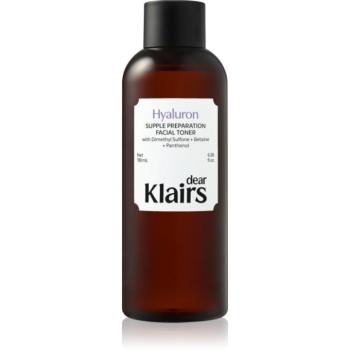 Dear Klairs Supple Preparation Facial Toner hidratáló tonik a bőr pH-értékének kiegyensúlyozására 180 ml kép